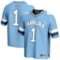 #1 North Carolina Tar Heels Lightweight Collegiate Football Fashion Jersey - Carolina Blue