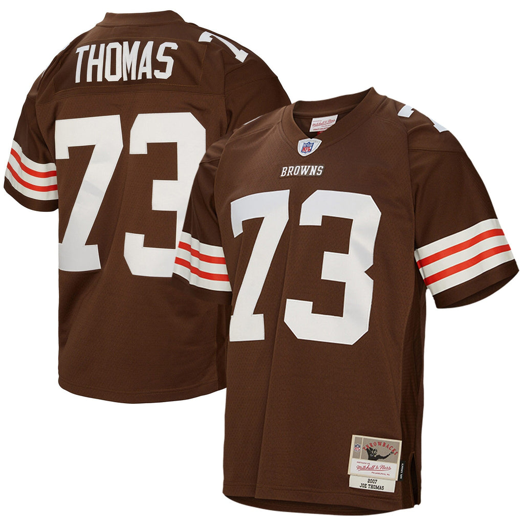 Cleveland Browns Joe Thomas Brown Legacy Replica Football Jersey