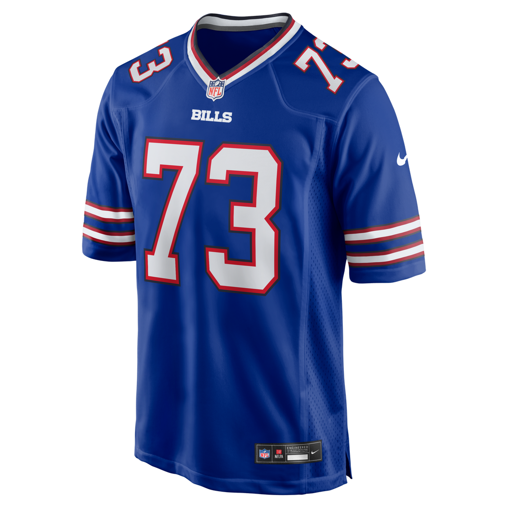Buffalo Bills Dion Dawkins Royal Game Player Football Jersey