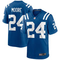 Indianapolis Colts Lenny Moore Royal Game Retired Player Football Jersey