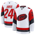 Carolina Hurricanes Seth Jarvis White Away Premium Jersey