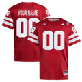 Nebraska Huskers Custom Home Premier Football Jersey - Scarlet