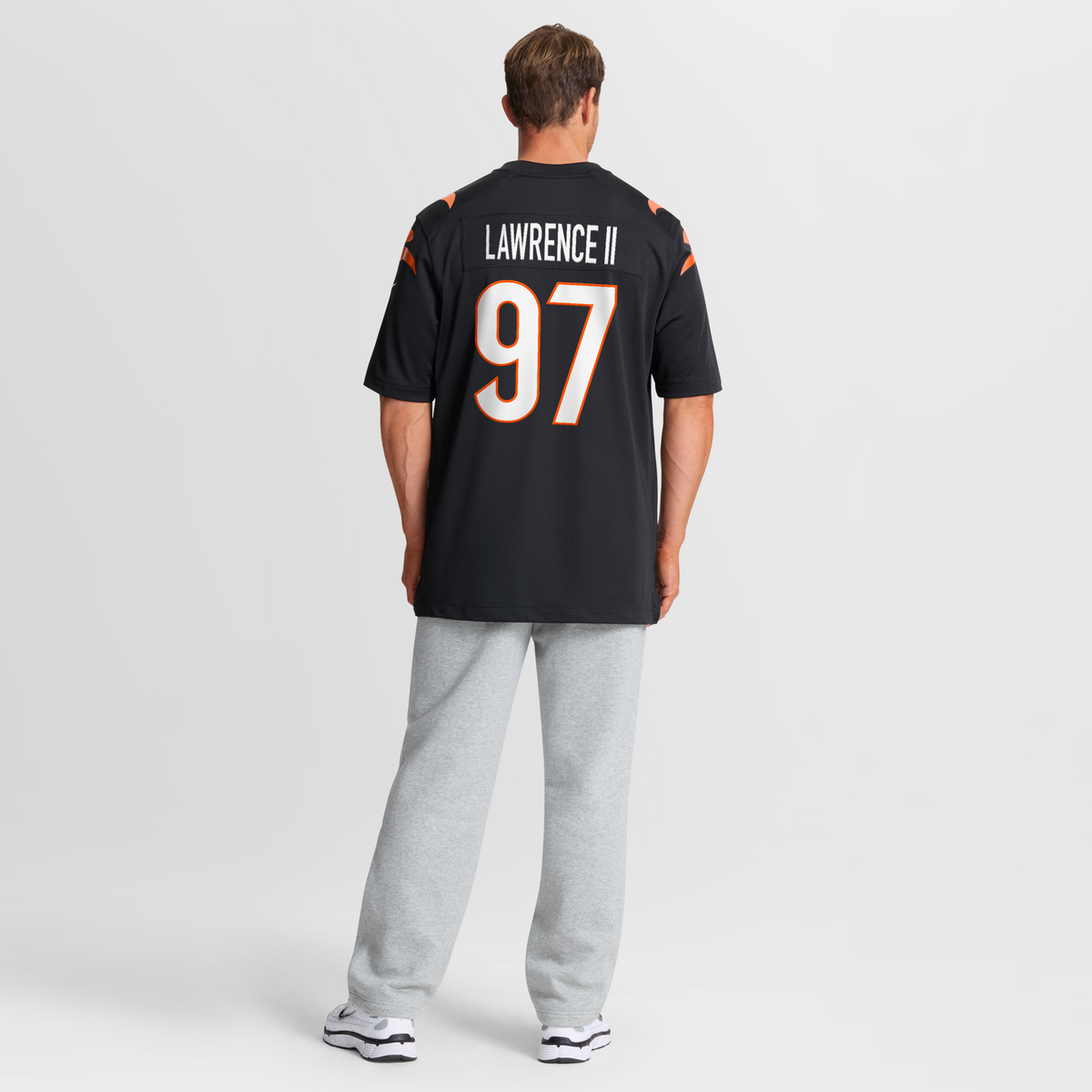 Cincinnati Bengals Dexter Lawrence II Black Game Football Jersey