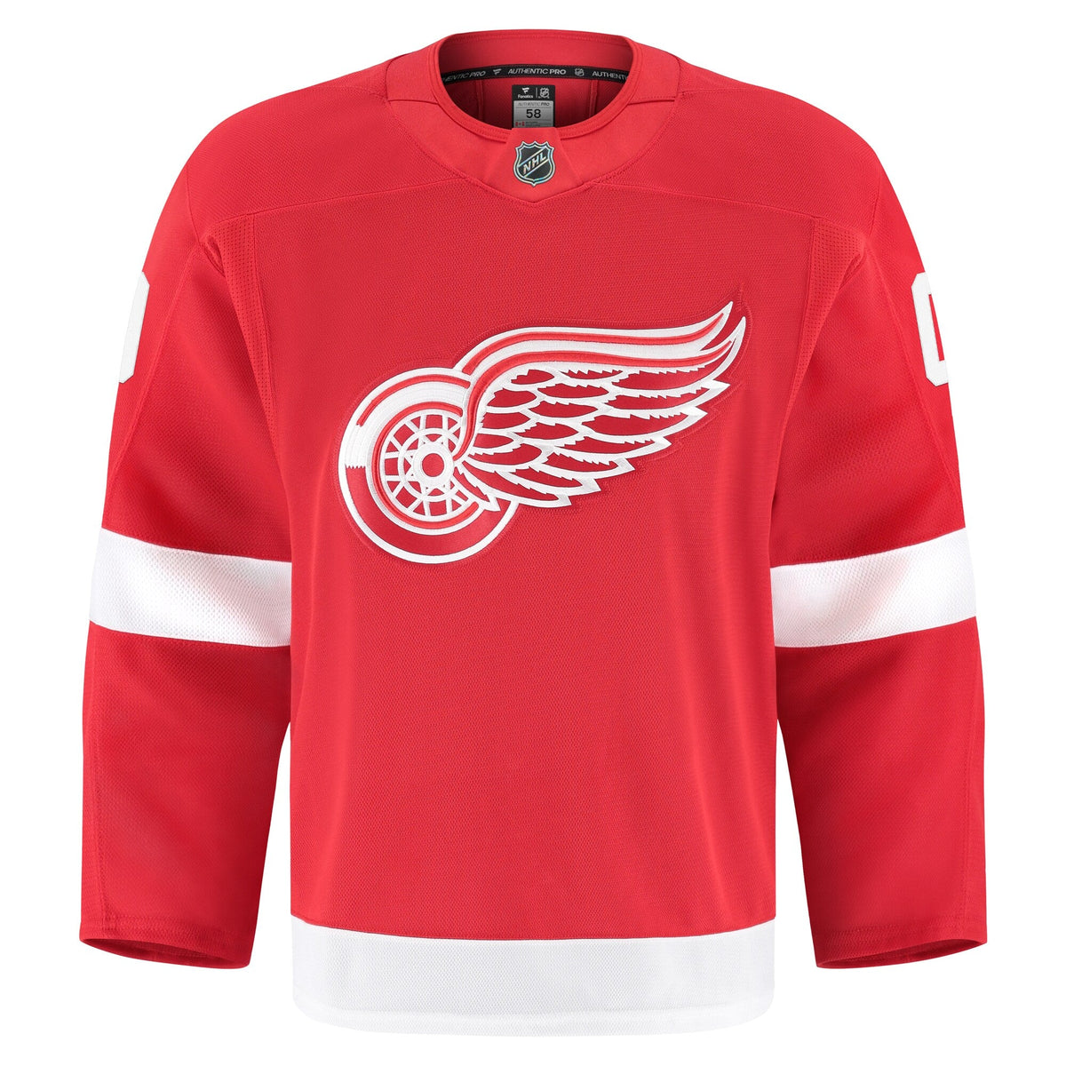 Detroit Red Wings Red Home Pro Custom Jersey