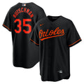 Baltimore Orioles Adley Rutschman Black Alternate Replica Player Baseball Jersey