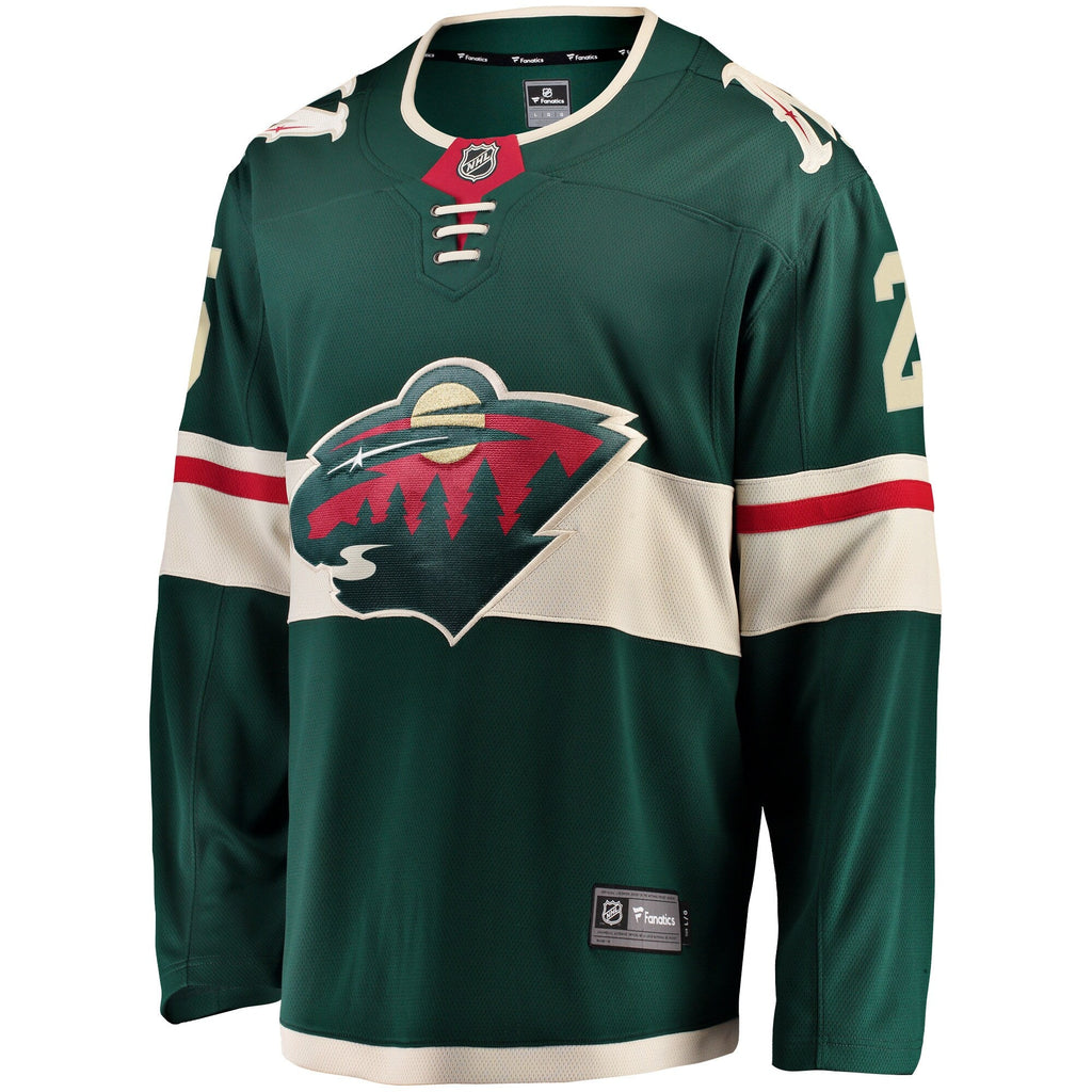 Minnesota Wild Jonas Brodin Green Breakaway Hockey Jersey