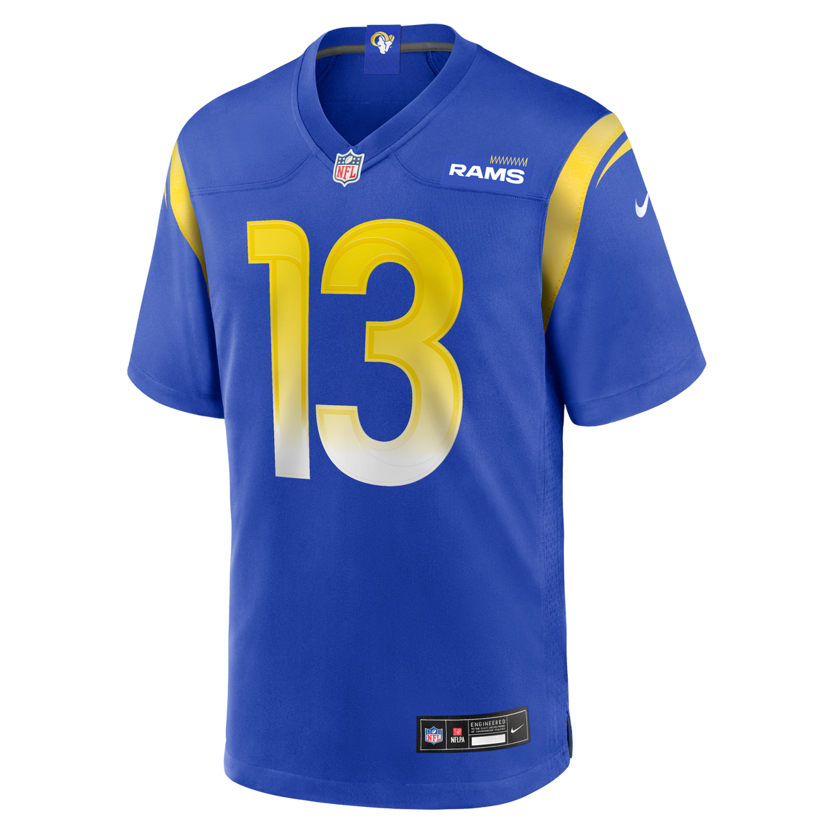 Los Angeles Rams Kurt Warner Royal Game Retired Player Football Jersey