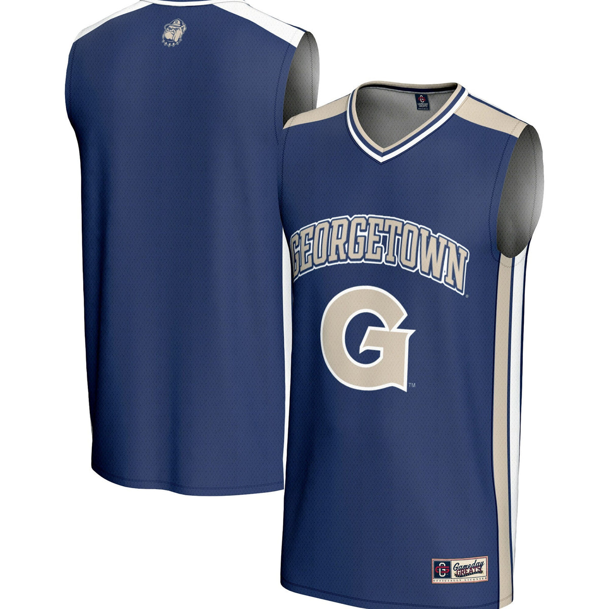Georgetown Hoyas Spirit Basketball Jersey - Navy