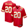 Kansas City Chiefs Nohl Williams Red Team Game Football Jersey