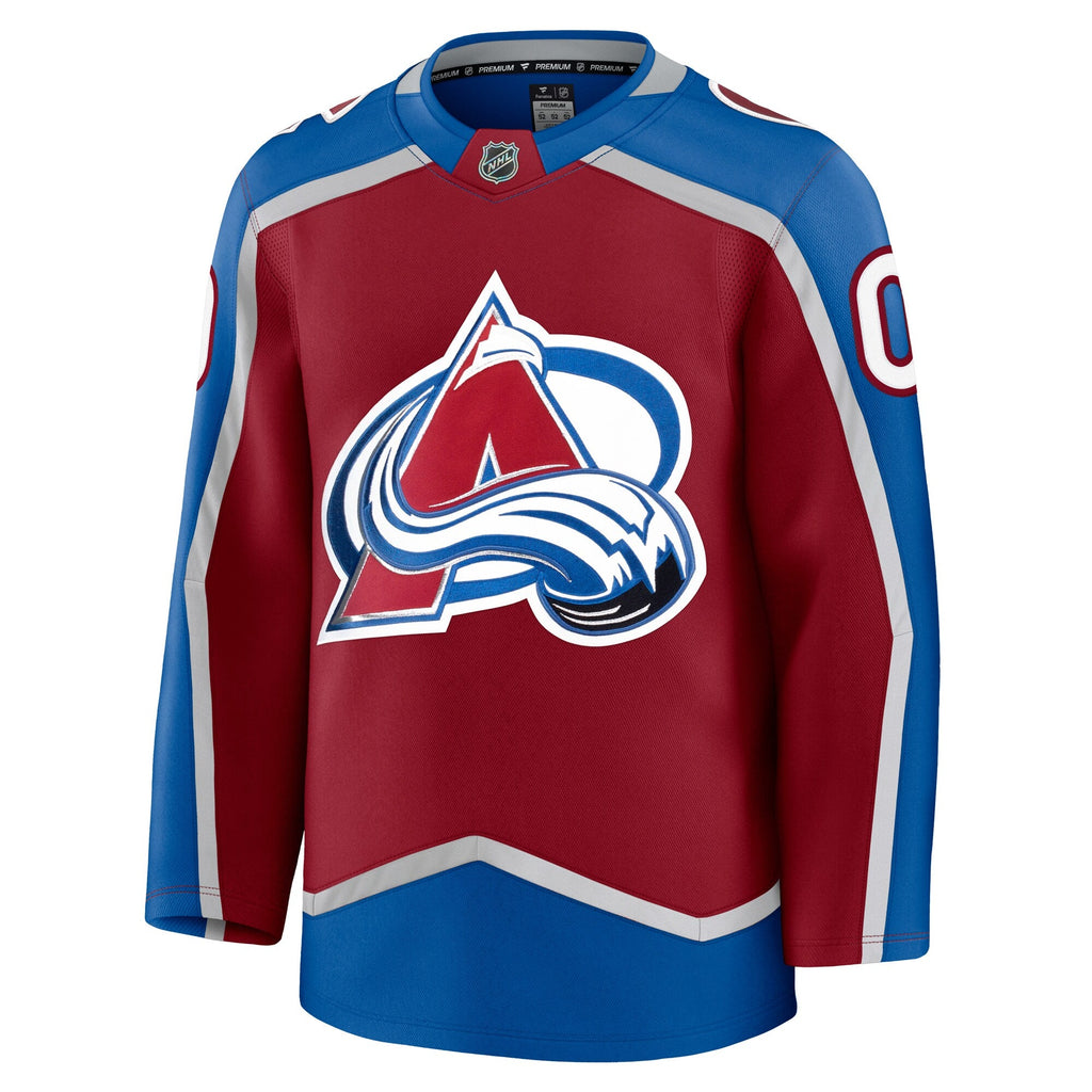 Colorado Avalanche Burgundy Home Premium Custom Jersey