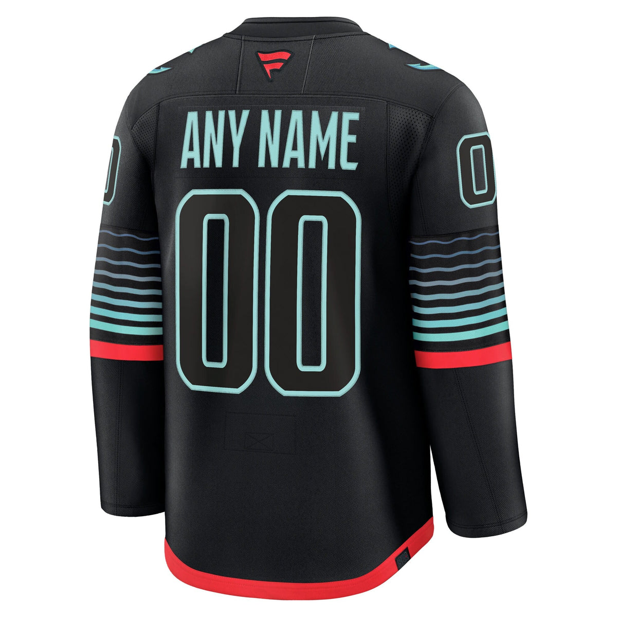 Seattle Kraken Black Alternate Premium Custom Jersey