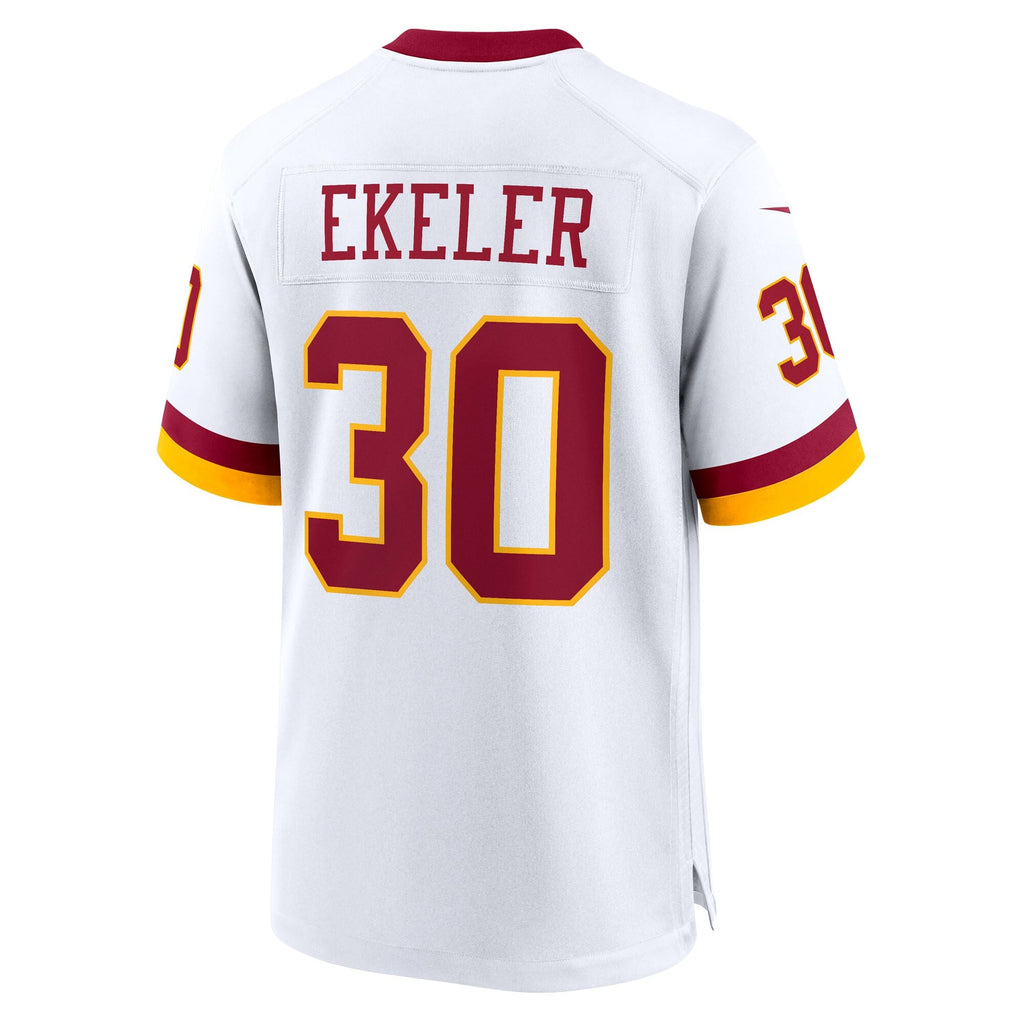 Washington Commanders Austin Ekeler White Game Super Bowl Era Football Jersey