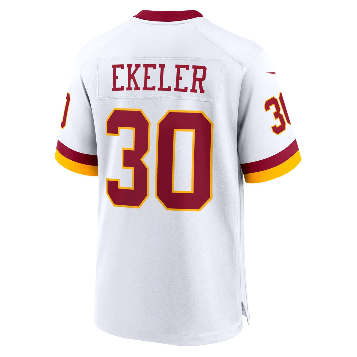 Washington Commanders Austin Ekeler White Game Super Bowl Era Football Jersey
