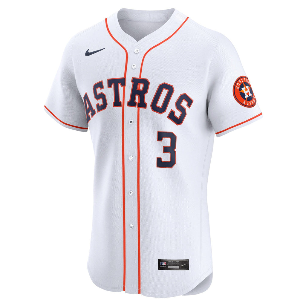 Houston Astros Jeremy Peña White Home Elite Player Baseball Jersey