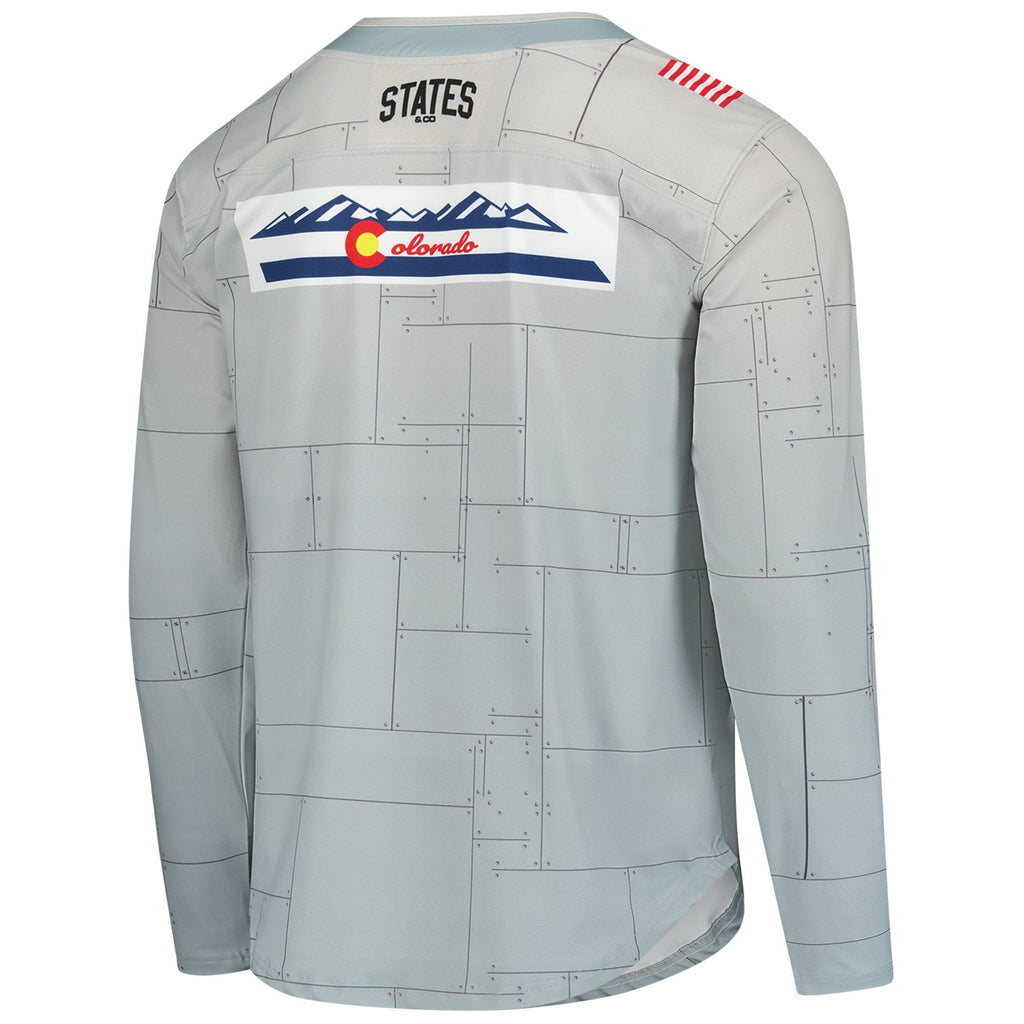 Air Force Falcons APLS Tail Flash Hockey Replica Jersey - Gray