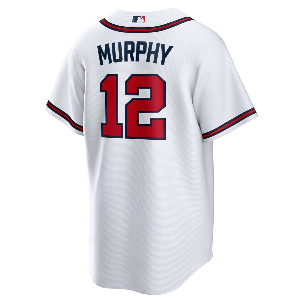 Atlanta Braves Sean Murphy White Replica Player Baseball Jersey