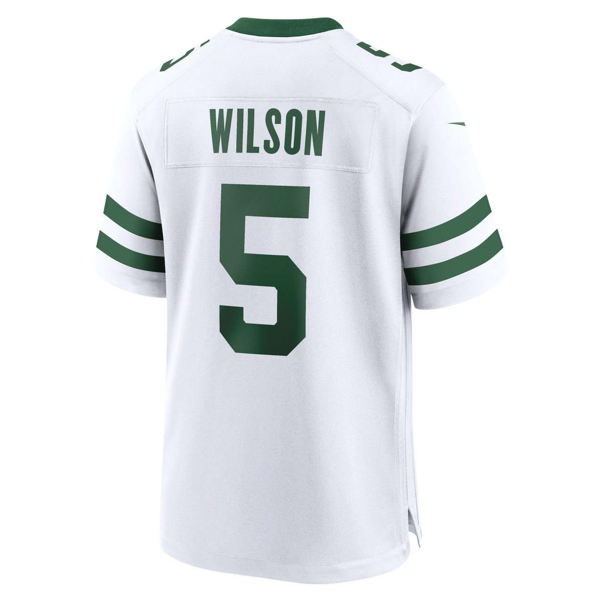 New York Jets Garrett Wilson Legacy White Game Football Jersey