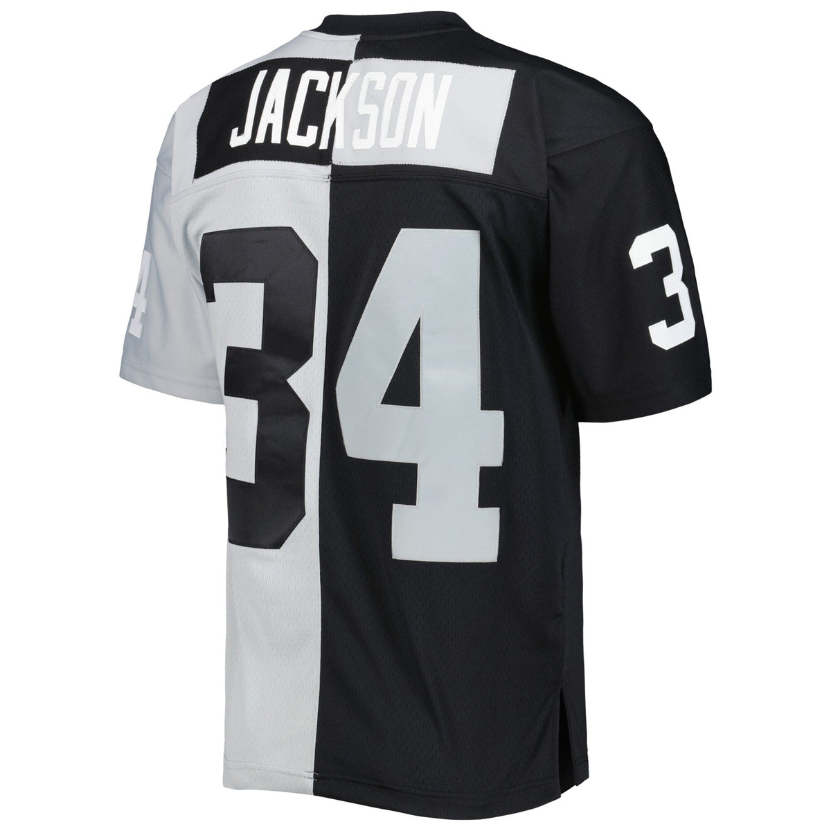 Las Vegas Raiders Bo Jackson Black/Silver 1988 Split Legacy Replica Football Jersey