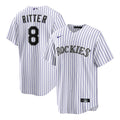 Colorado Rockies Ryan Ritter White Home Replica Baseball Jersey