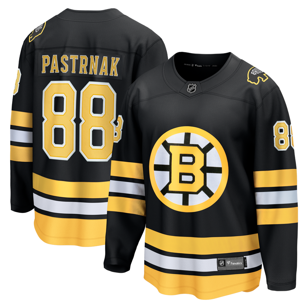 Boston Bruins David Pastrnak Black Home Breakaway Hockey Jersey