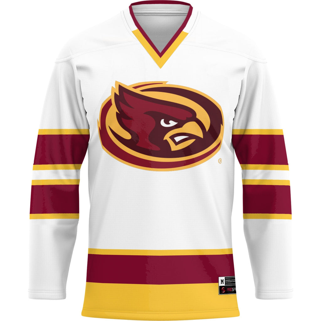 Iowa State Cyclones Hockey Jersey - Cardinal