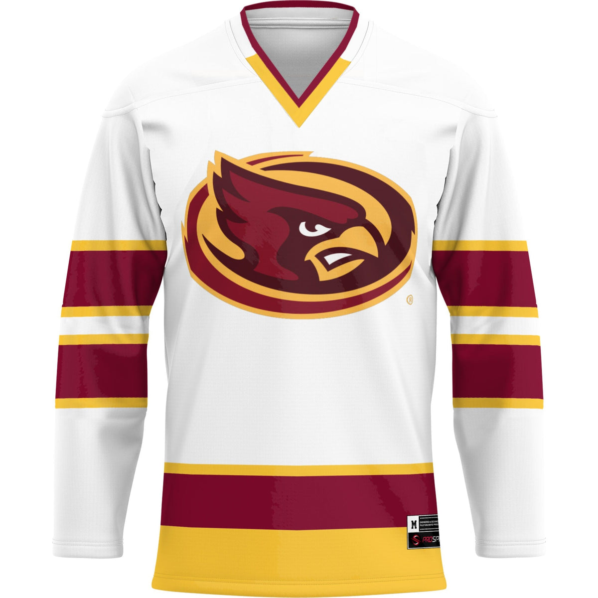 Iowa State Cyclones Hockey Jersey - Cardinal