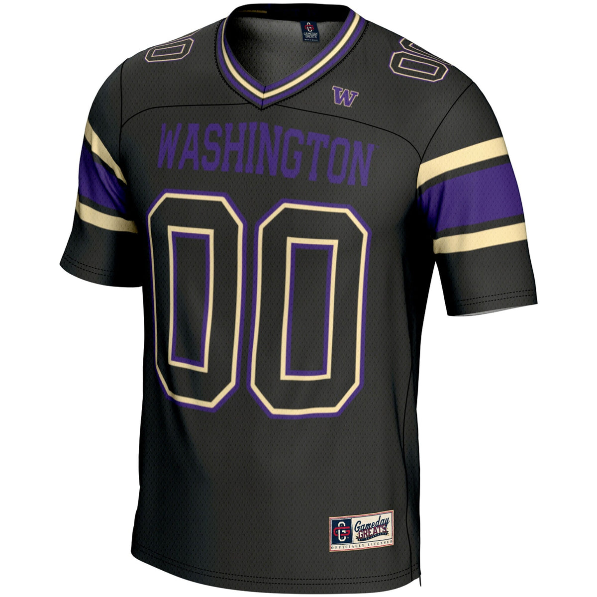 Washington Huskies NIL Pick-A-Player Football Jersey - Black