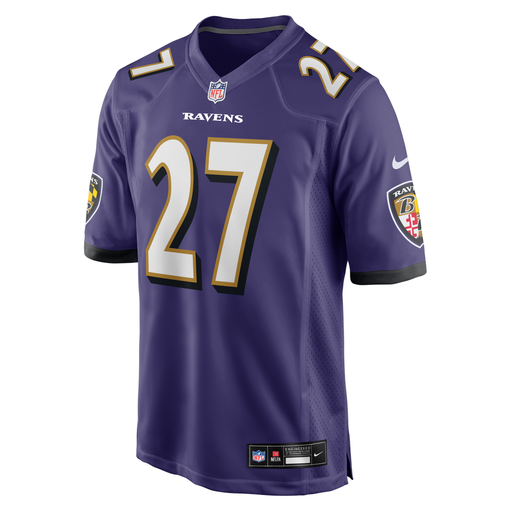 Baltimore Ravens T.J. Tampa Purple Team Game Football Jersey
