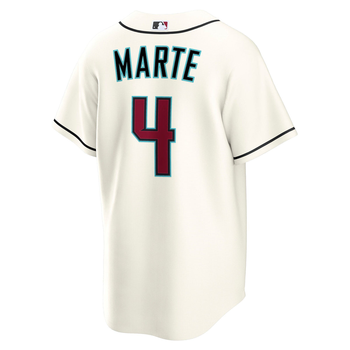 Arizona Diamondbacks Ketel Marte Cream Home Replica Baseball Jersey