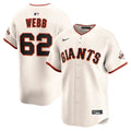 San Francisco Giants Logan Webb Cream Home Limited Player Baseball Jersey