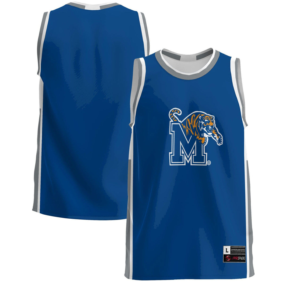 Memphis Tigers Lightweight Basketball Jersey - Blue