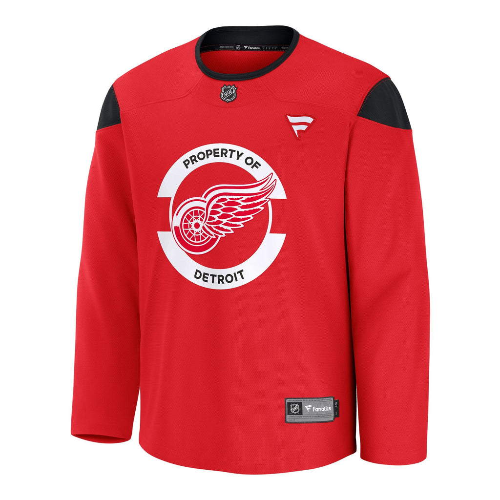 Detroit Red Wings Red Practice Jersey