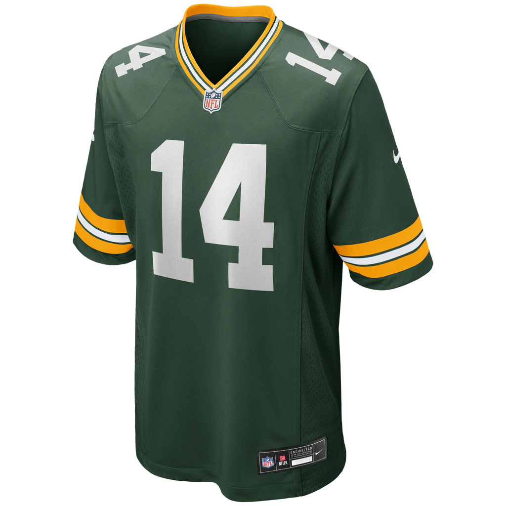 Green Bay Packers Don Hutson Green Game Retired Player Football Jersey