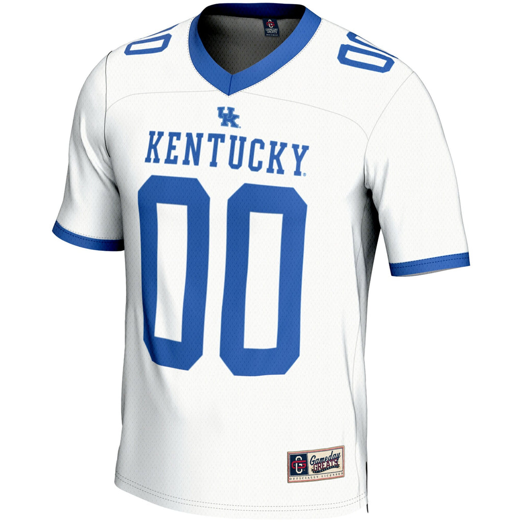 Kentucky Wildcats NIL Pick-A-Player Football Jersey - White