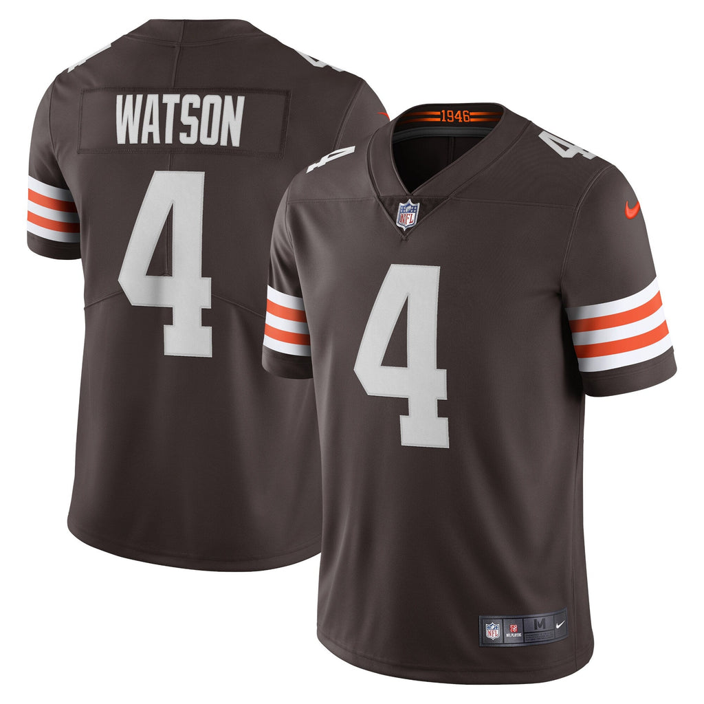 Cleveland Browns Deshaun Watson Brown Vapor Limited Football Jersey