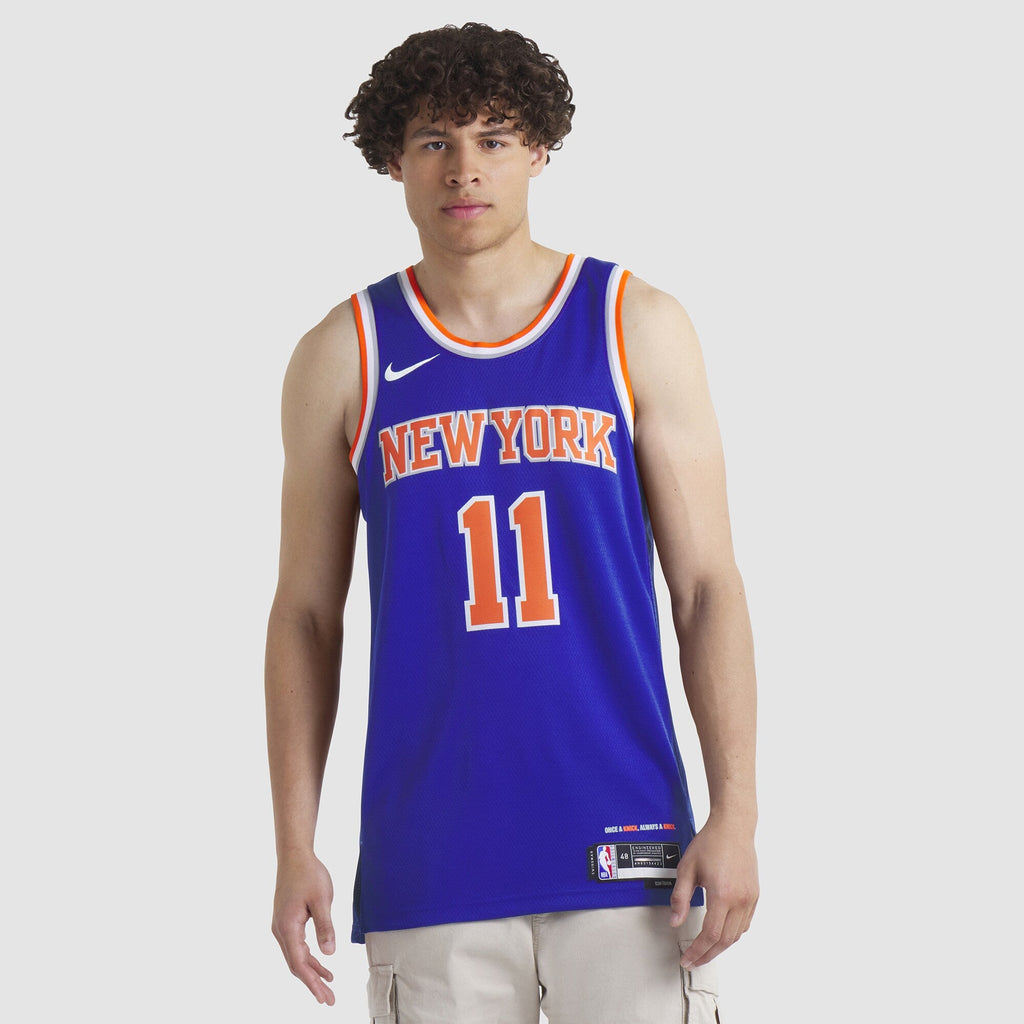 New York Knicks Replica Icon Swingman Jersey - - Jalen Brunson