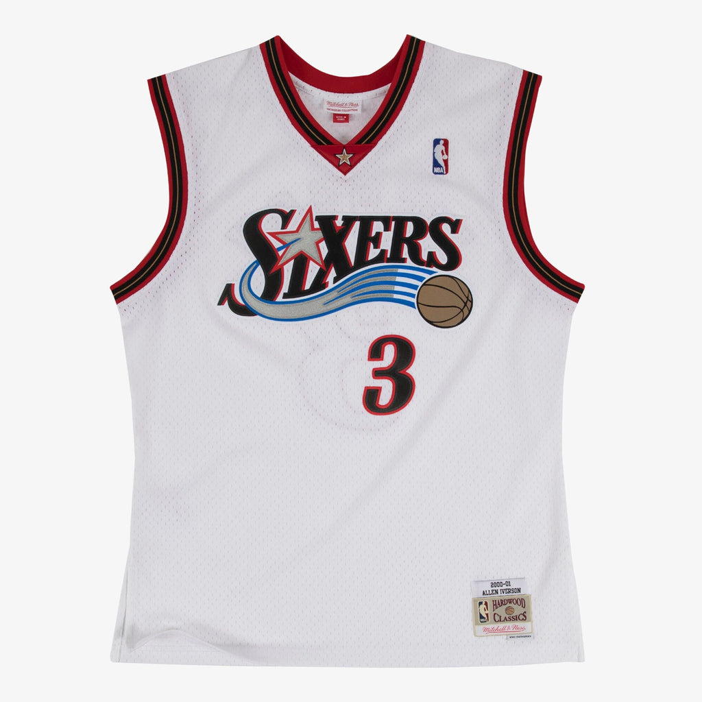 Philadelphia 76ers Swingman Jersey Home Allen Iverson 2000-01