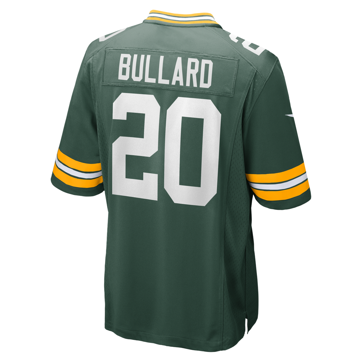Green Bay Packers Javon Bullard Green Game Football Jersey