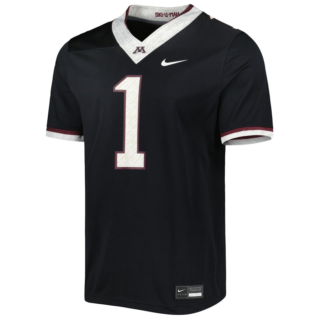 #1 Minnesota Golden Gophers Untouchable Football Jersey - Black