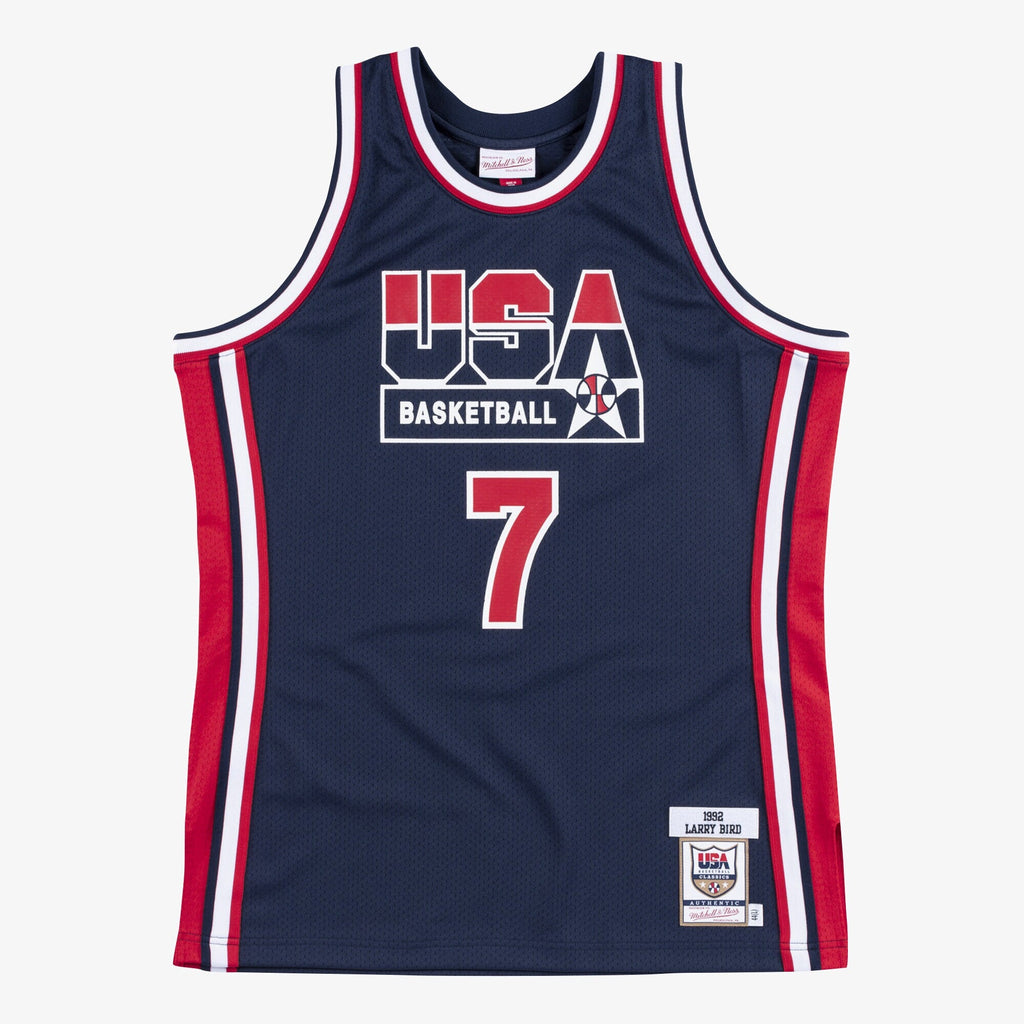 USA Basketball Jersey Larry Bird 1992 Navy