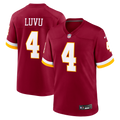 Washington Commanders Frankie Luvu Burgundy Game Football Jersey