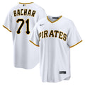 Pittsburgh Pirates Lake Bachar White Home Replica Baseball Jersey