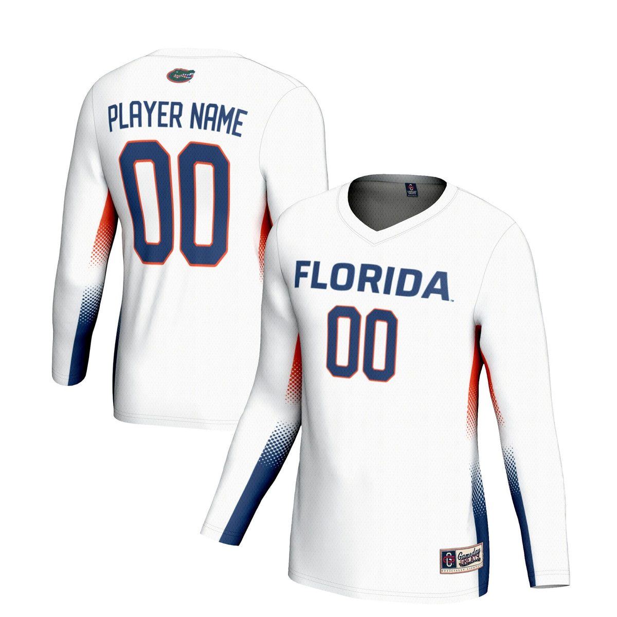 Florida Gators NIL Lightweight Volleyball Jersey - White