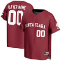 Santa Clara Broncos Lightweight Collegiate Baseball NIL Pick-A-Player Fashion Jersey - Red