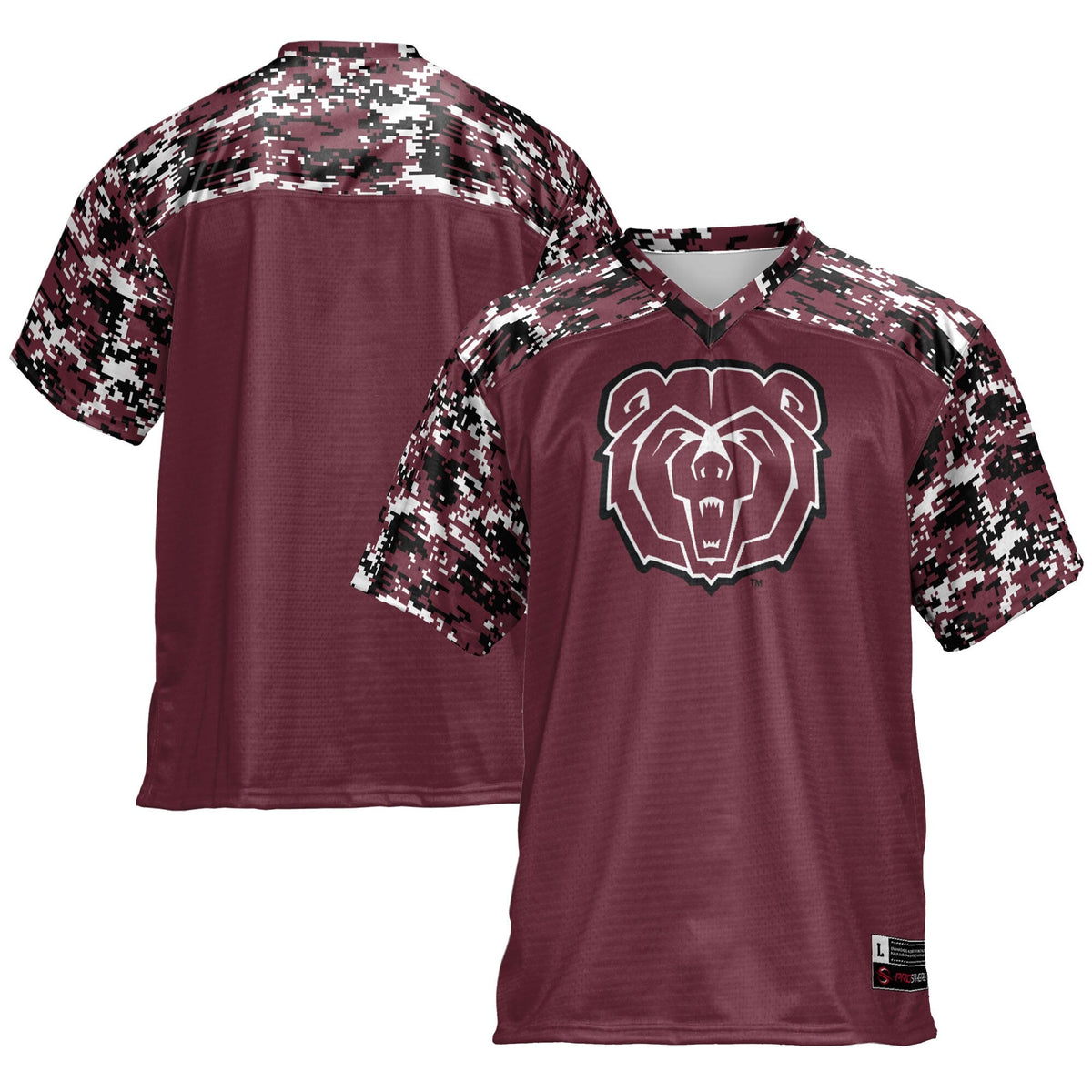 Missouri State University Bears Football Jersey - Maroon