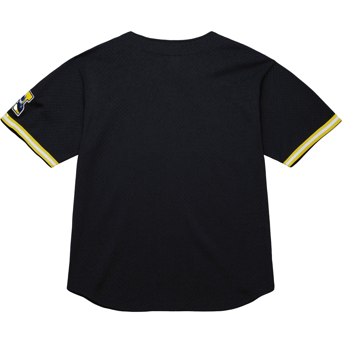 Black Michigan Wolverines On The Clock Full-Button Fashion Jersey