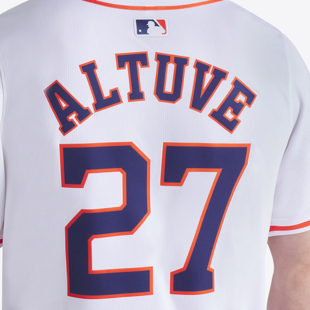 Houston Astros Jose Altuve White Home Limited Player Baseball Jersey