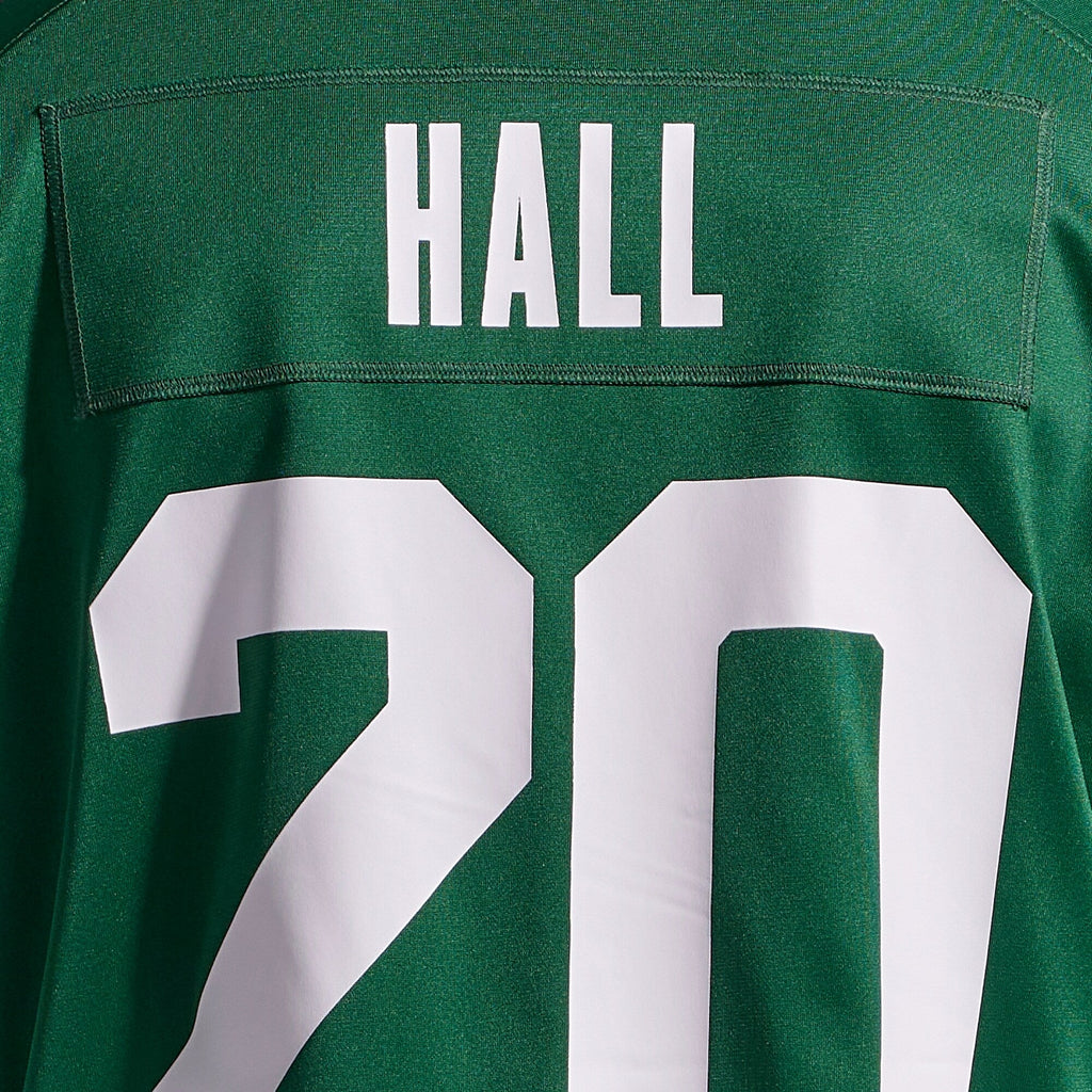 New York Jets Breece Hall Legacy Green Game Football Jersey