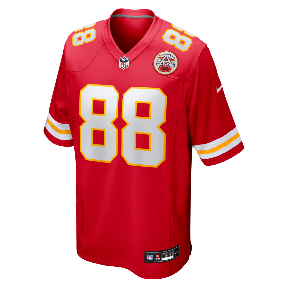Kansas City Chiefs Tony Gonzalez Red Game Retired Player Football Jersey