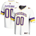 LSU Tigers NIL Pick-A-Player Football Fashion Jersey - White